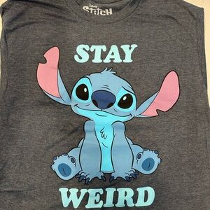 Disney/Stitch NWOT tee, blue size M